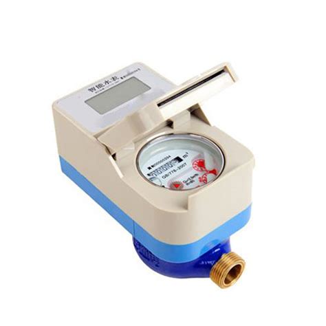 ic card smart water meter|Flow .